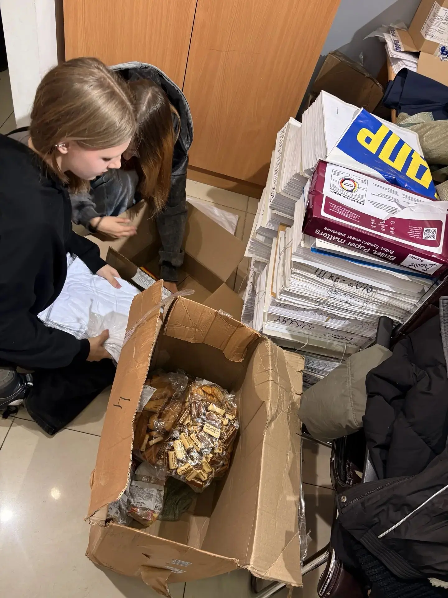 📦 Посылки для наших бойцов — уже собраны!