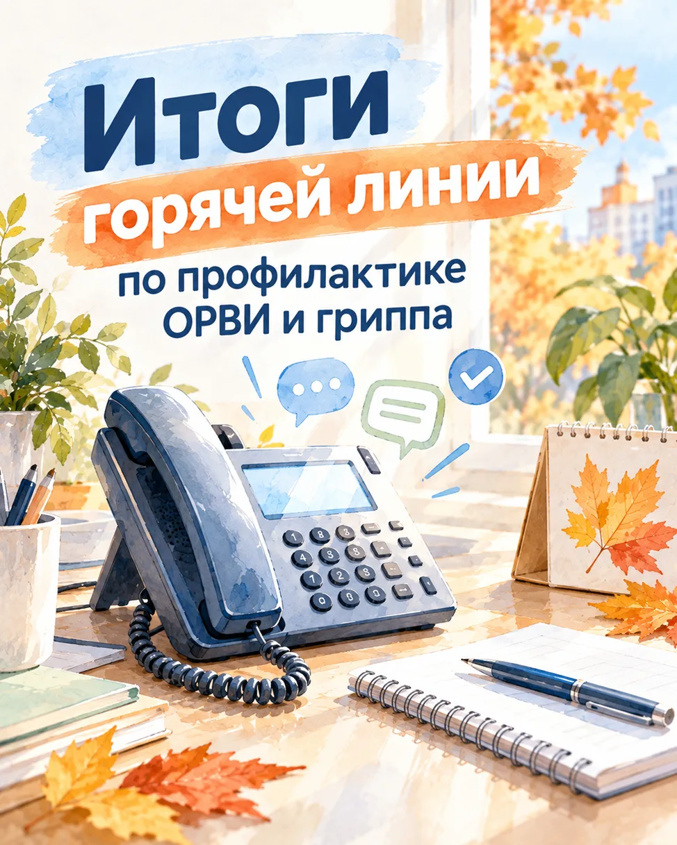 Итоги Всероссийской горячей линии по профилактике гриппа и ОРВИ