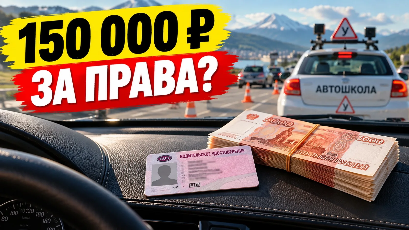 🚘 Права за 150 тысяч? В России дорожает даже нелегальный способ сесть за руль