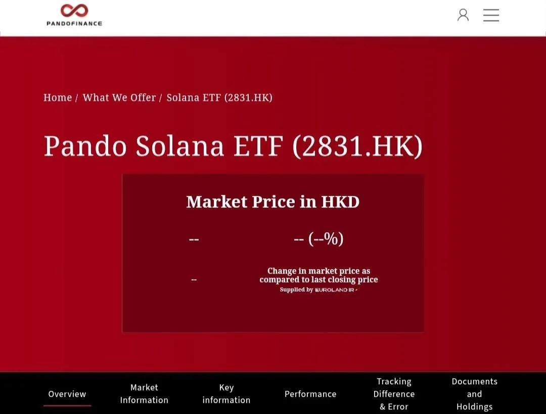 В Гонконге 13 октября запустят второй спотовый ETF на Solana.