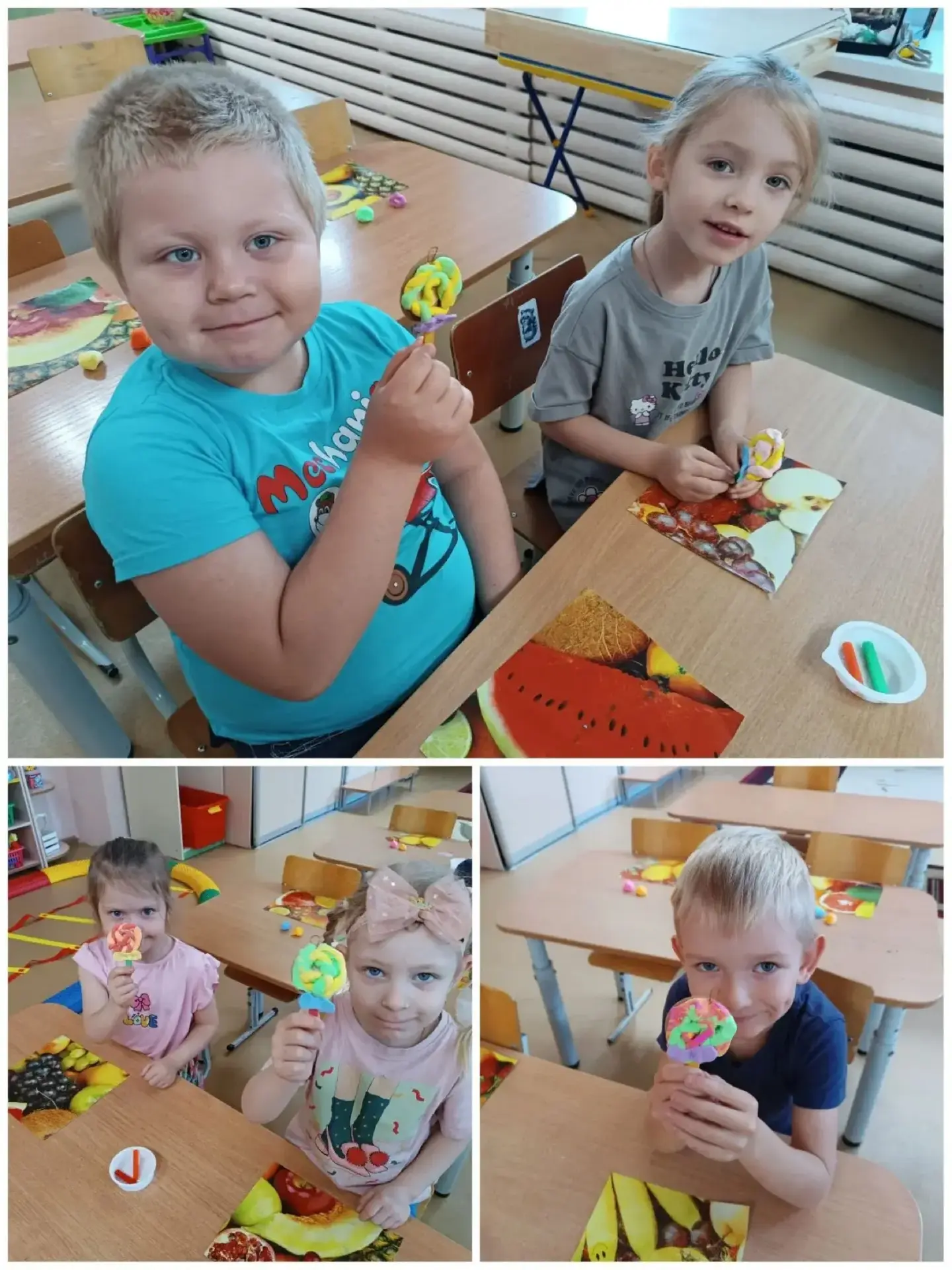 🍭Увлекательный мастер прошёл в нашем детском саду. В процессе занятия воспитанники овл...