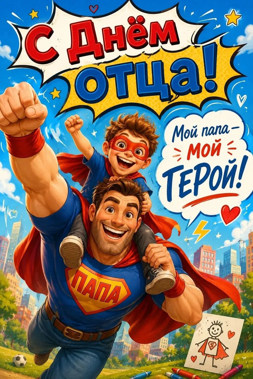 🎉 День отца! 🎉До праздника — всего несколько дней.  В России День отца отмечают в тре...