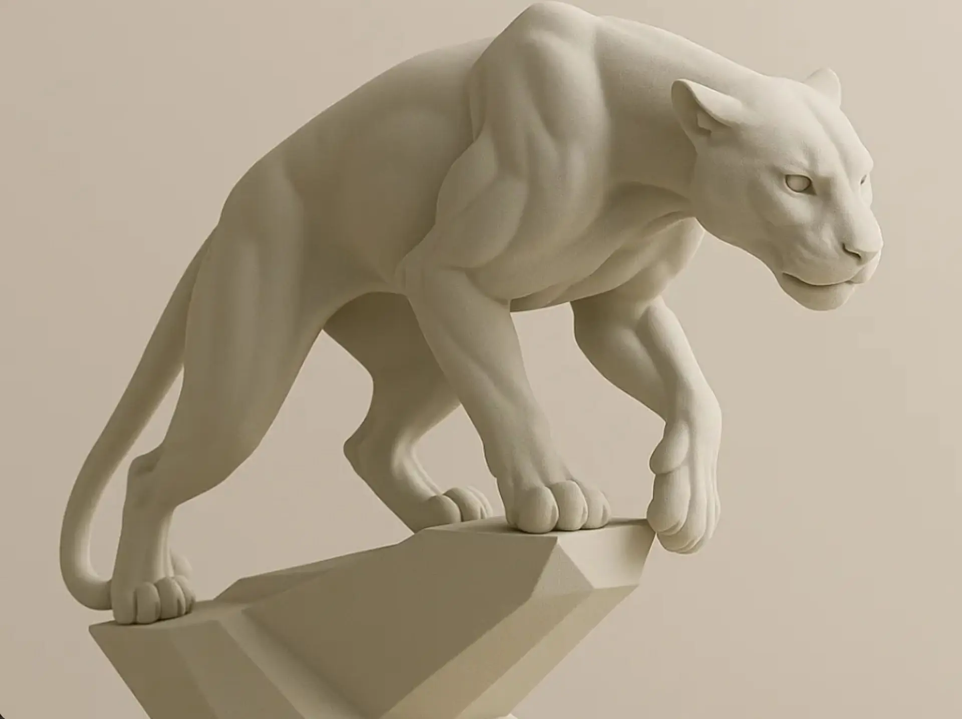 Пантера 3D модель STL