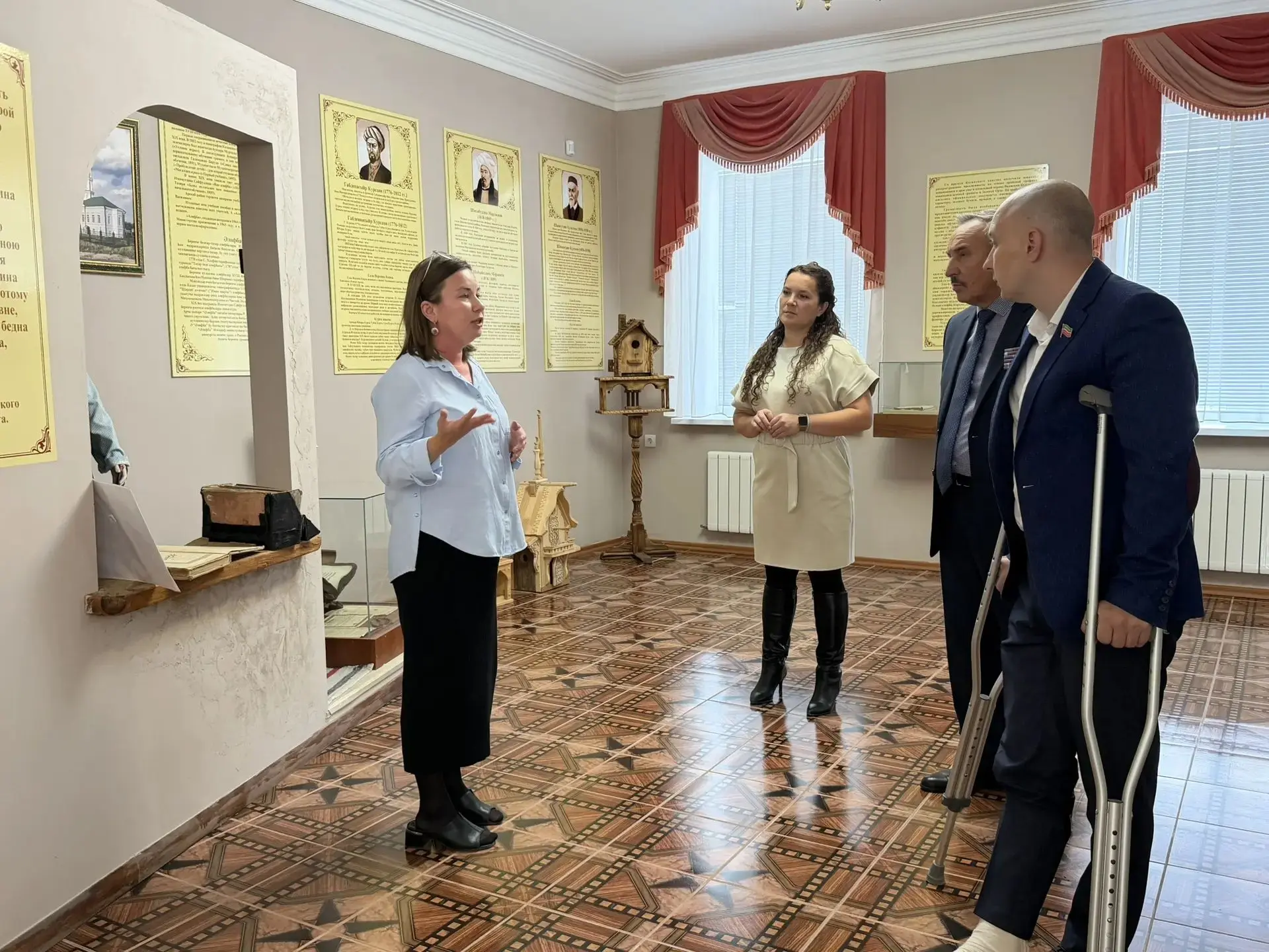 Депутат Госсовета РТ, ветеран СВО Эдуард Шарафиев сегодня посетил Арский историко-этног...