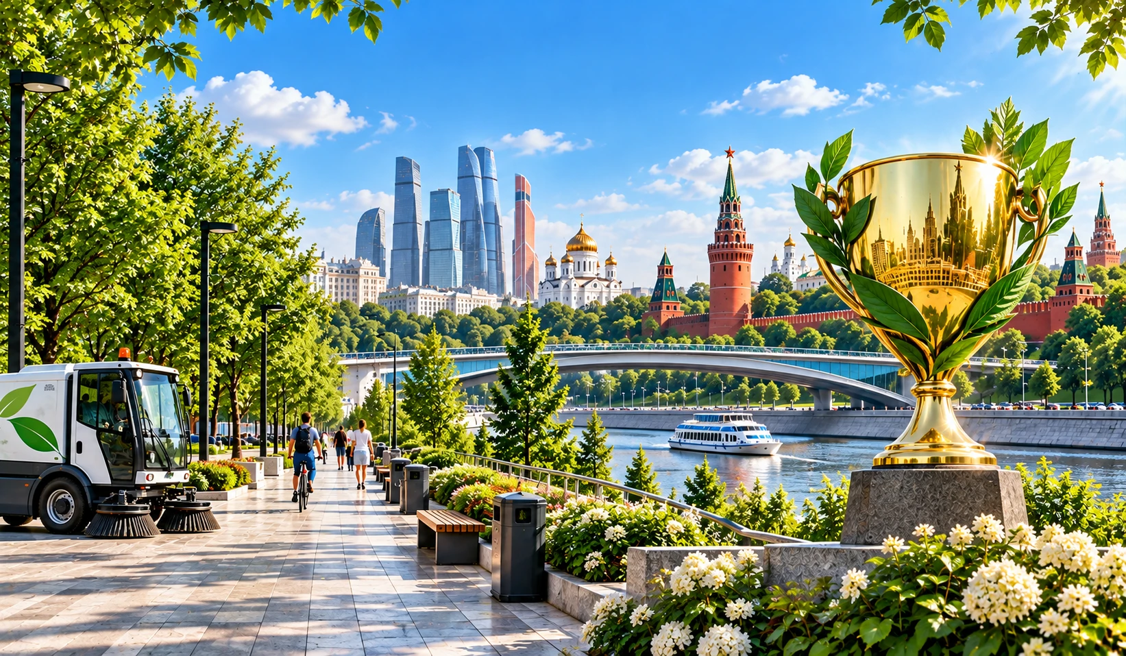 Московскую экологию оценили на отлично. Столица вошла в топ-5 регионов лидеров по «зеле...