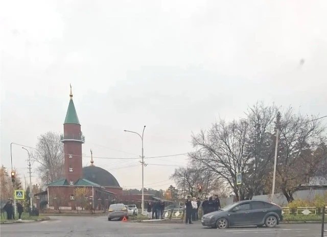 Дорожная авария в районе мечети