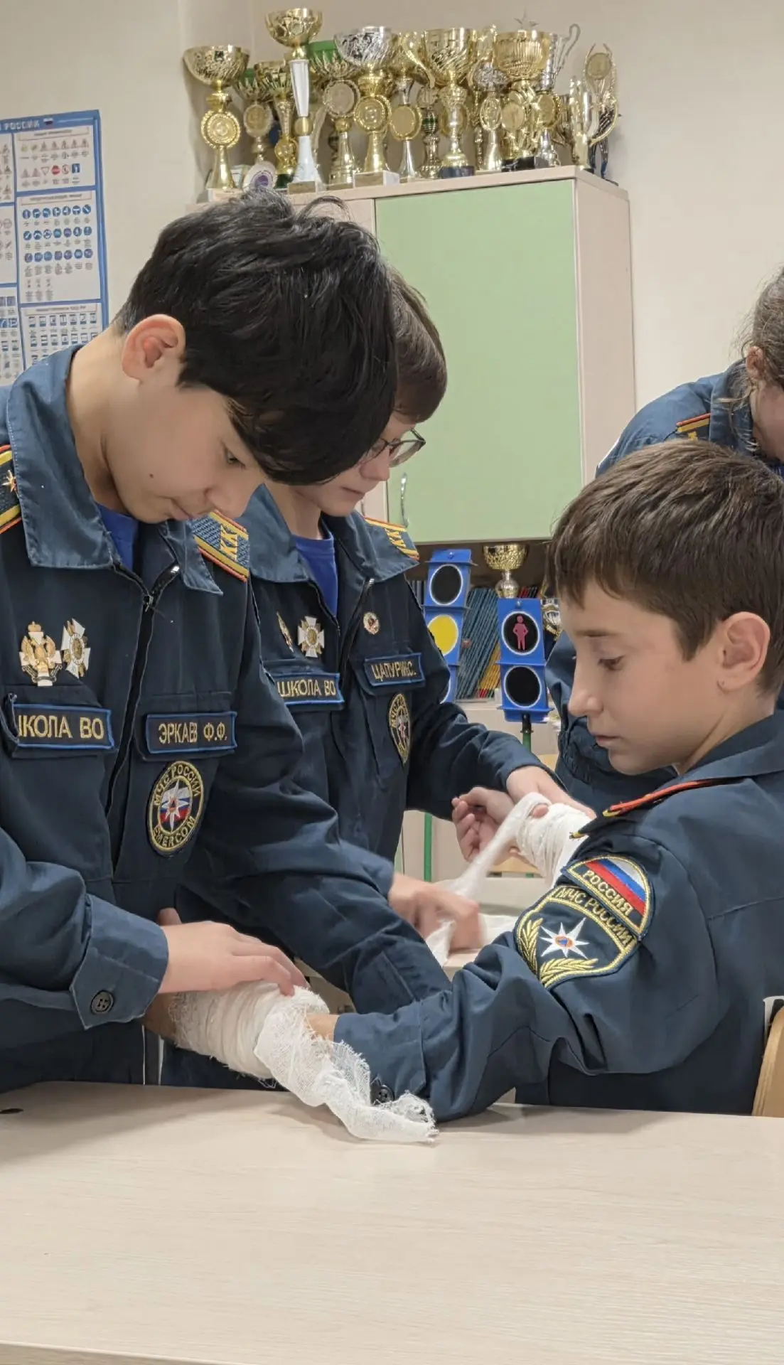 Кадеты на страже жизни: первый шаг в мир помощи!