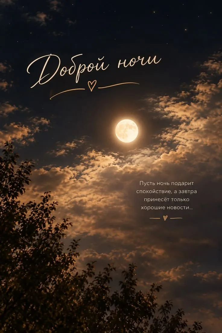🩷🌙 Доброй ночи, дорогие читатели!