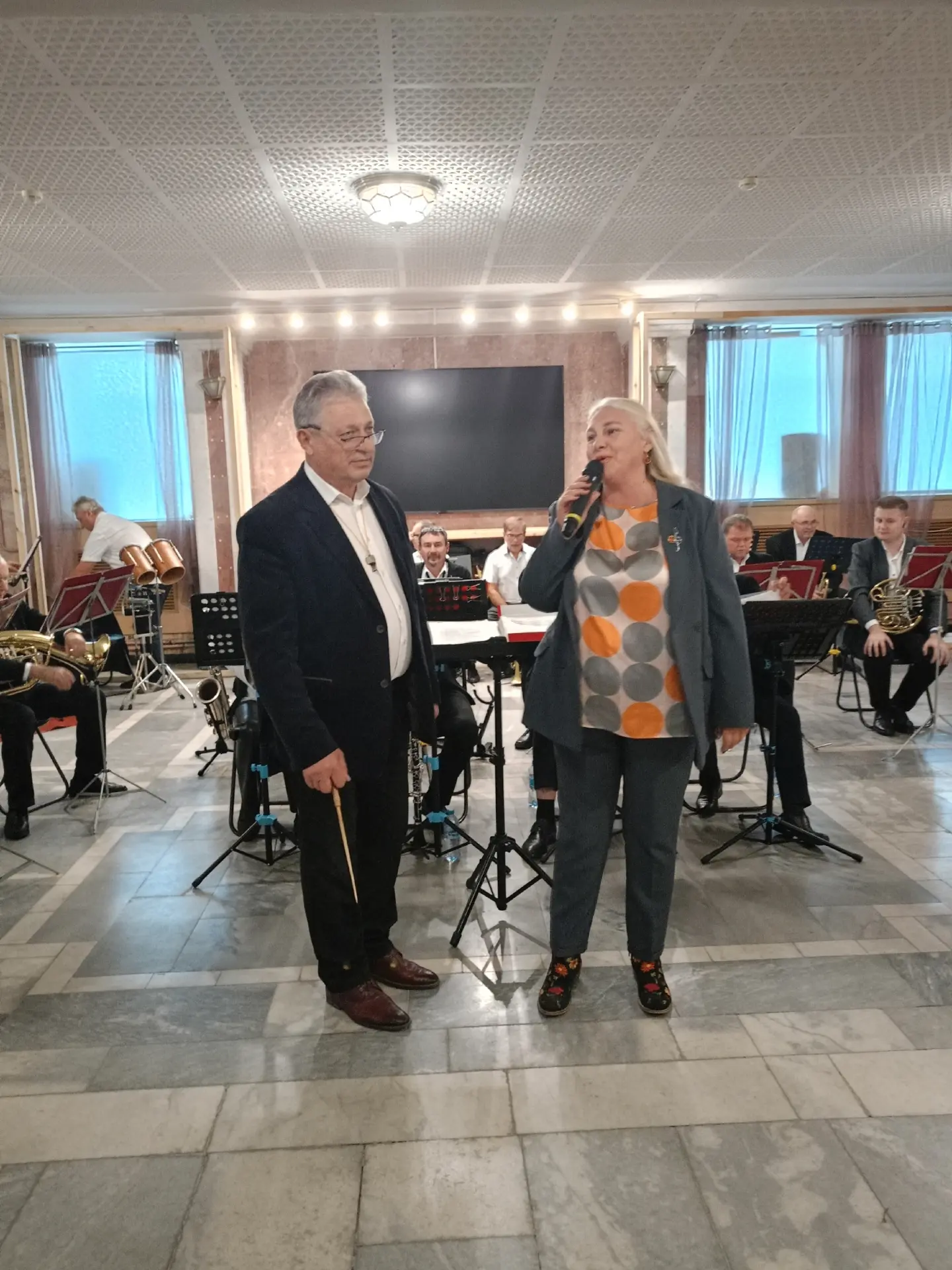 💃Танцевальный вечер "Для тех, кому за..." вместе с духовым оркестром под руководством ...
