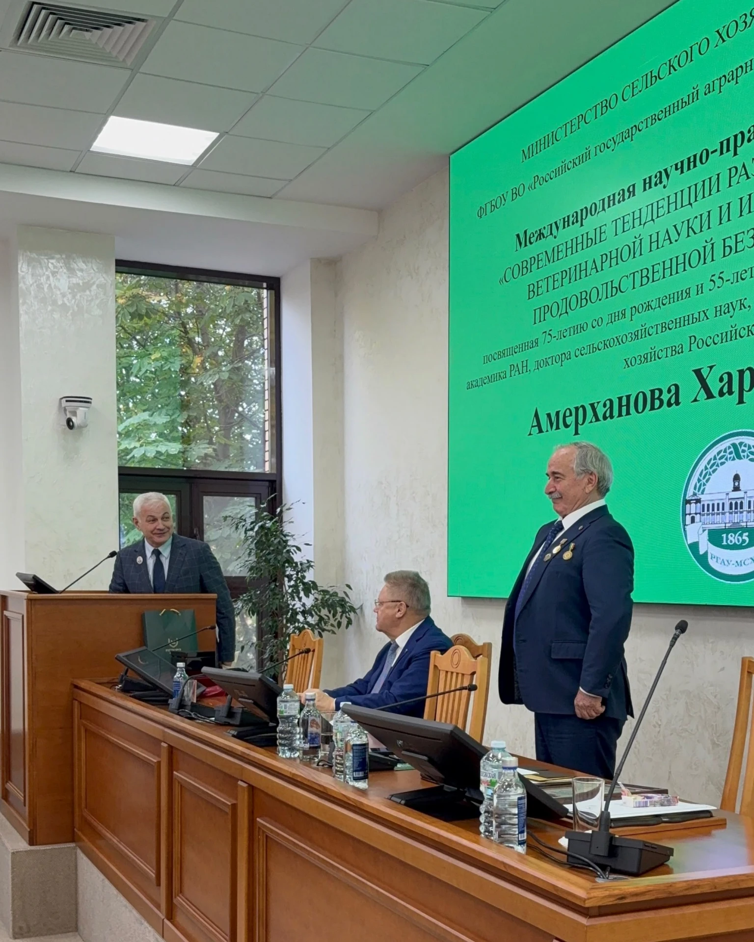 💚 И поздравить доброго друга, и обменяться опытом с коллегами – ректор Горского ГАУ Ол...