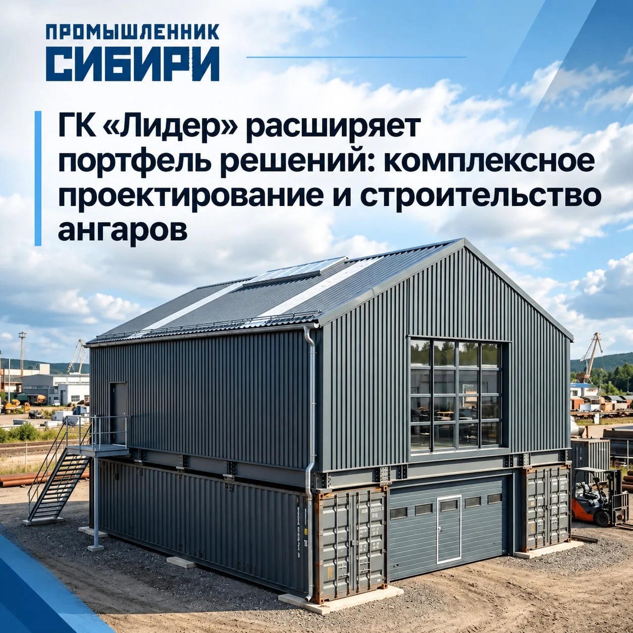 О ГК «Лидер» в журнале «Промышленник Сибири»