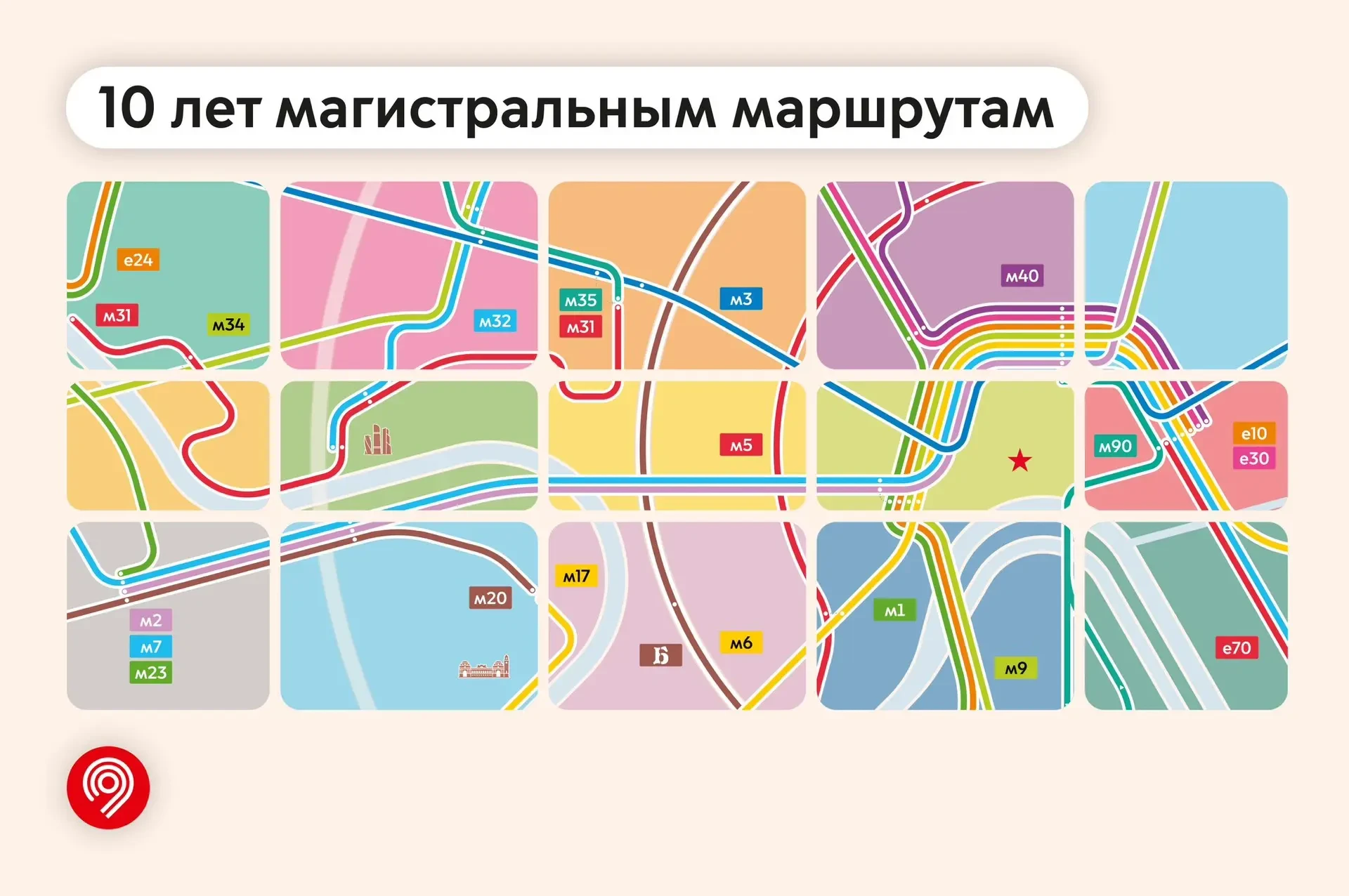 🚍 Магистральным маршрутам в Москве исполнилось 10 лет