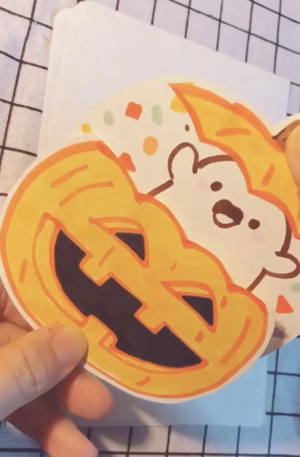 Открытка-пугалка🎃