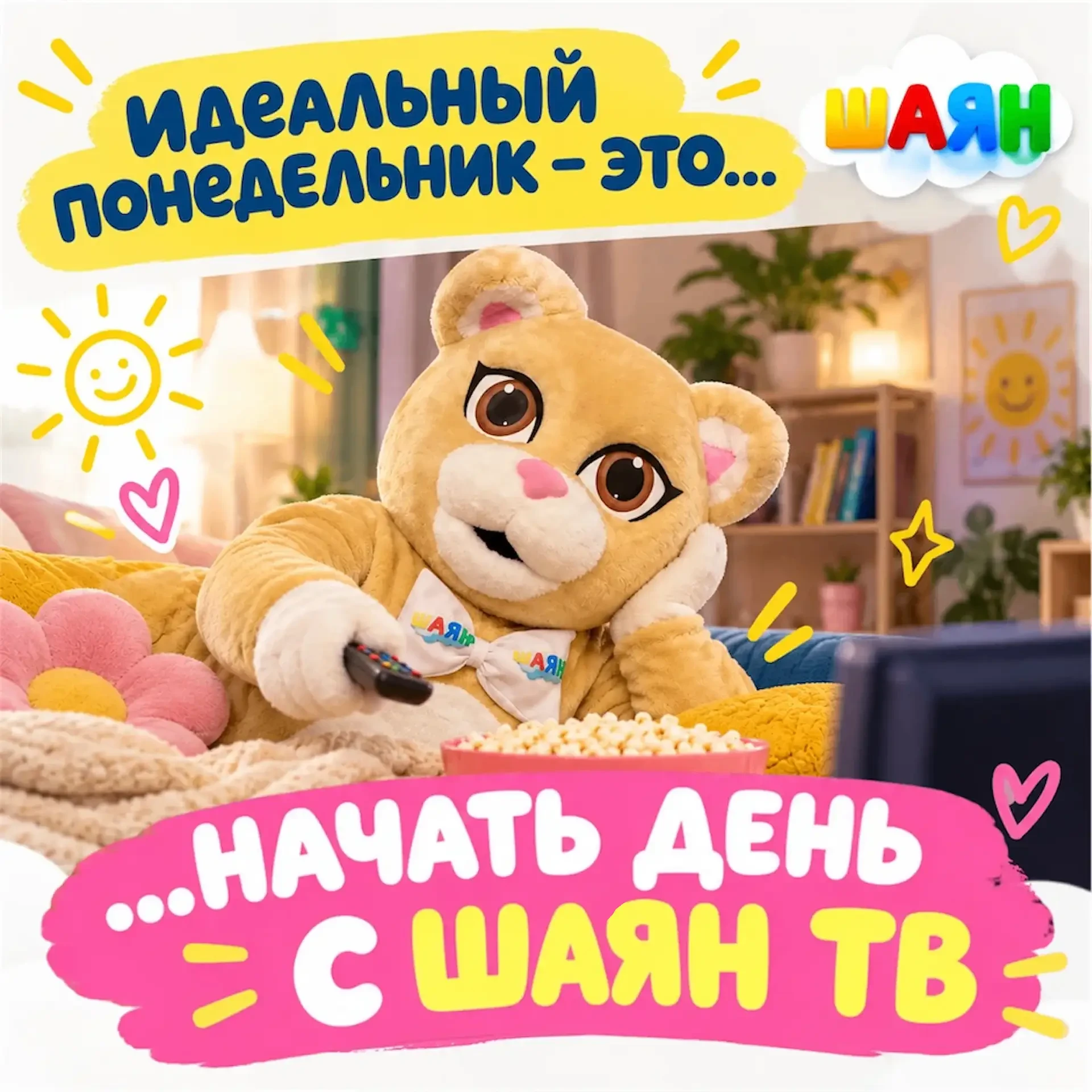 Дүшәмбе дә күңелле була ала 💛
