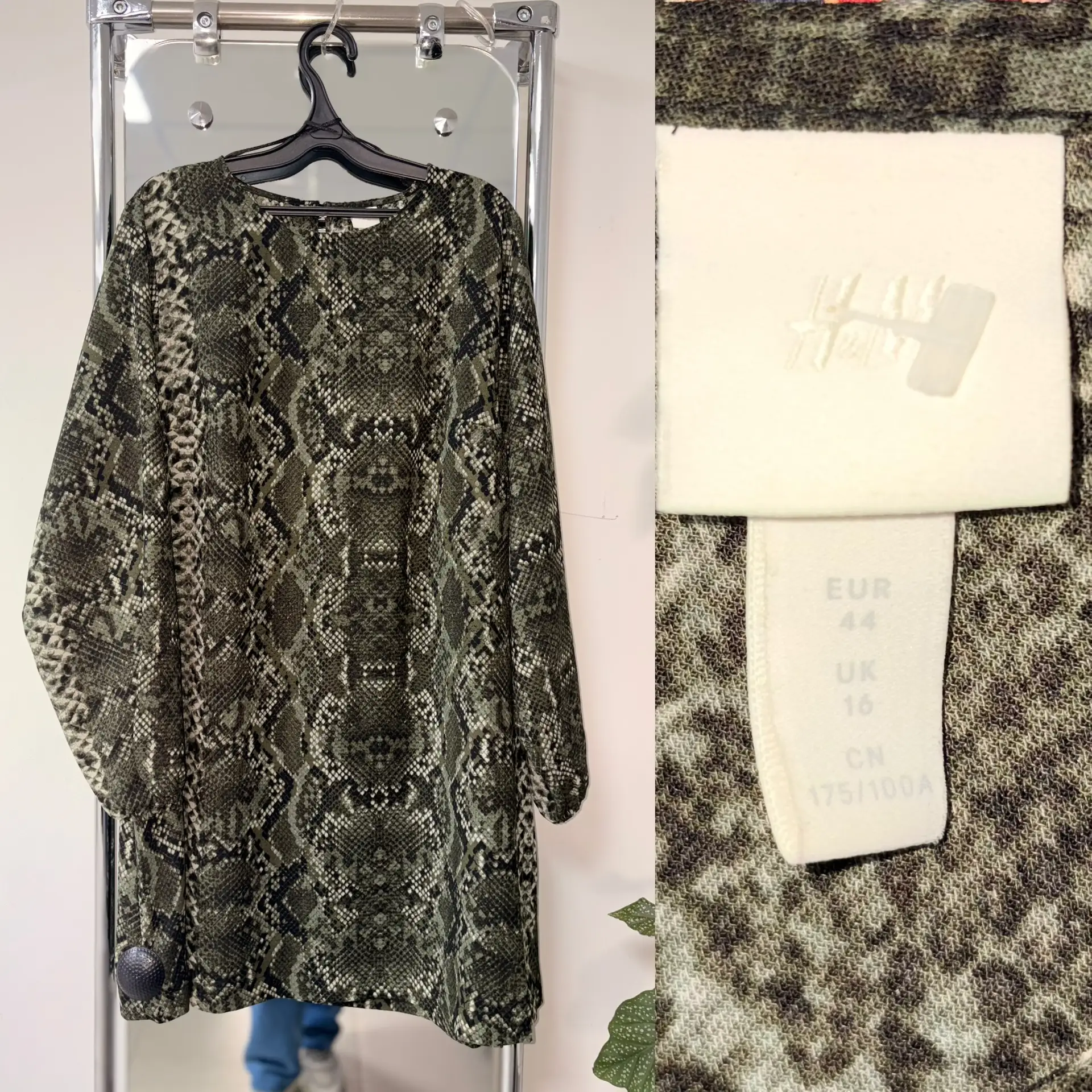⚫️Женское платье от H&M ; размер 44