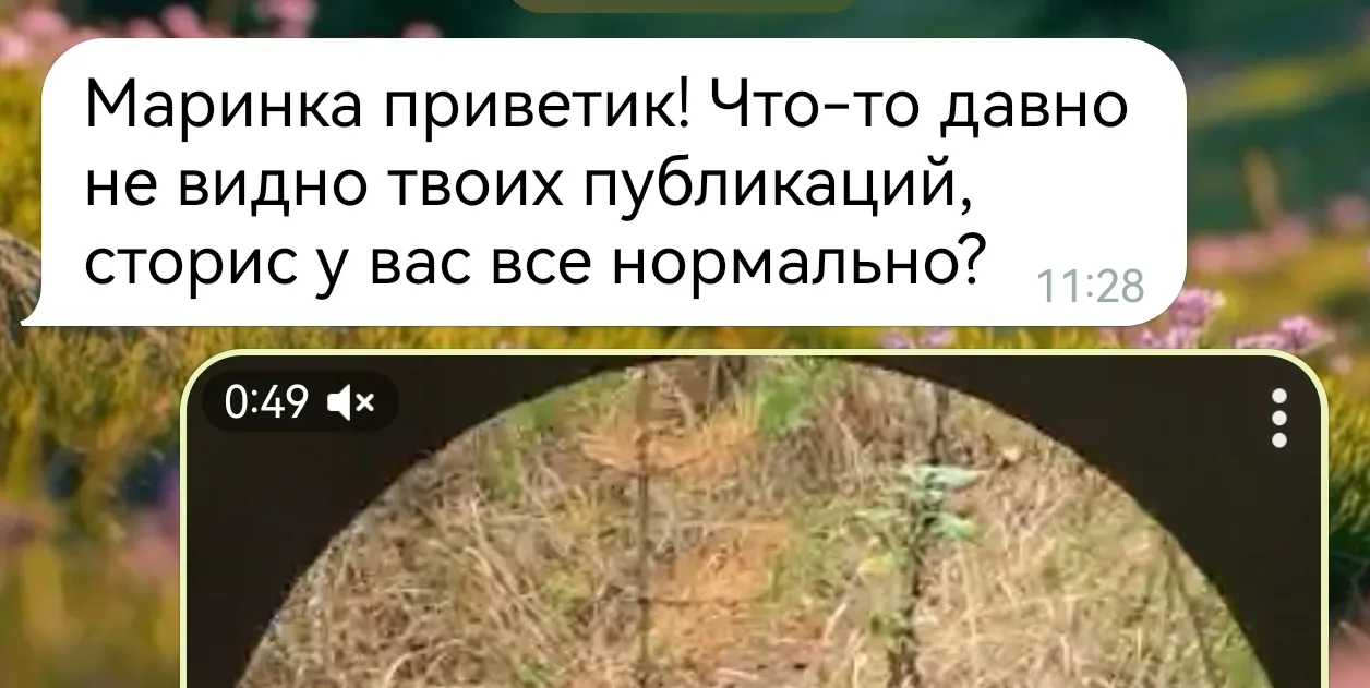 Пропала,  да не совсем 😂