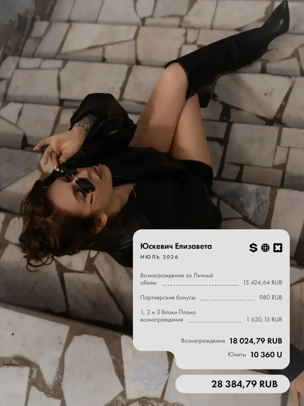 За три месяца в компании заработала 28+90+68=186