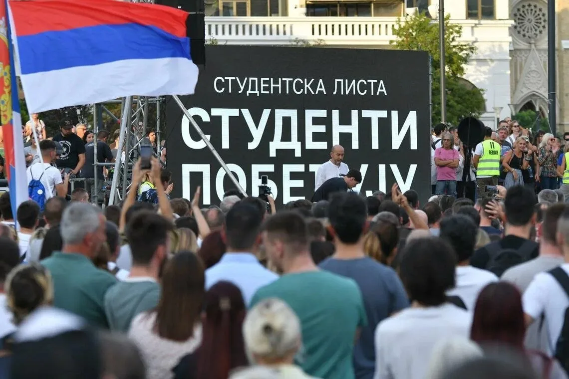 🇷🇸Партия «Студенческий список» не собирается вводить санкции против России, заявил пр...