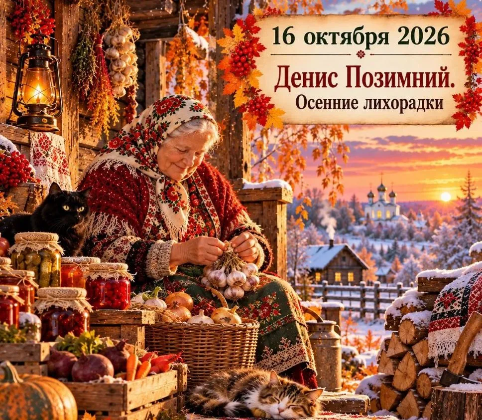 Сегодня в народном календаре — Денис Позимний.