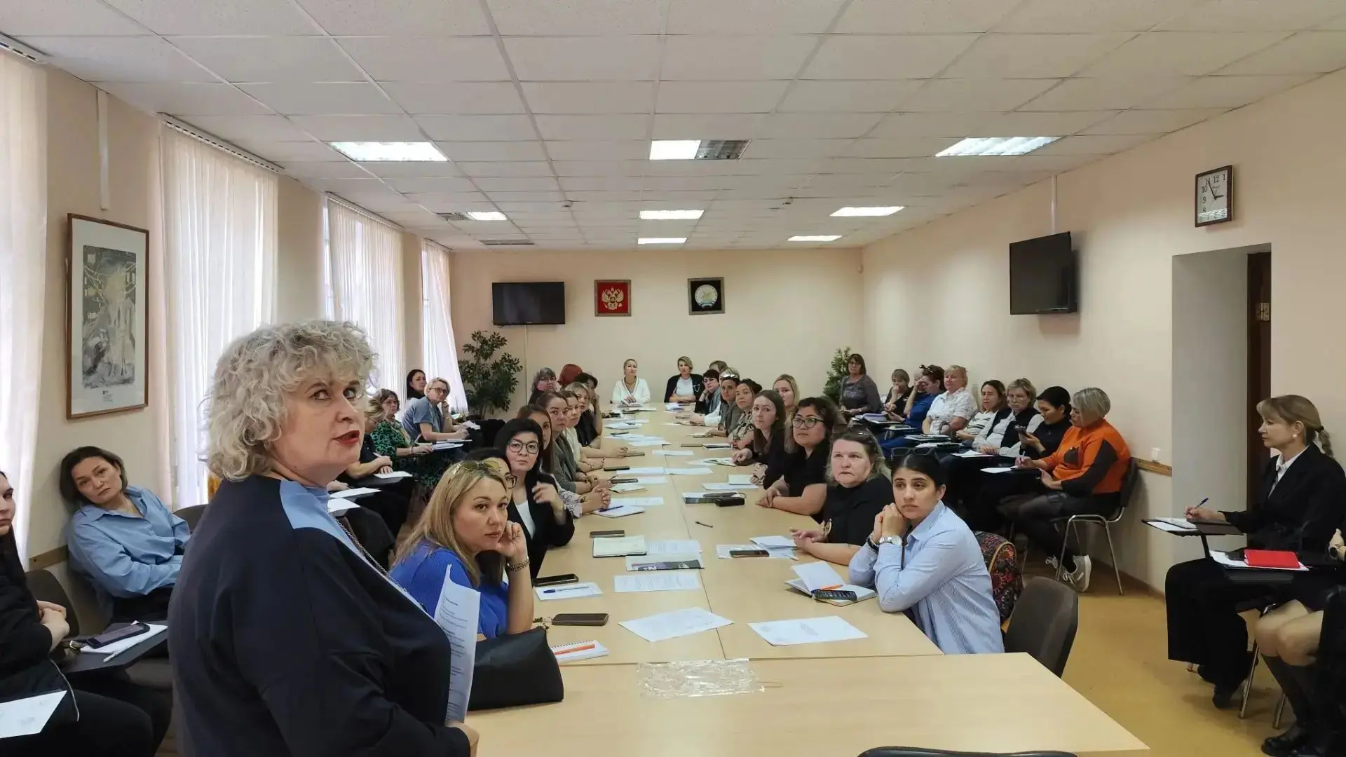 В отделе образования Администрации Советского района состоялось рабочее совещание с зав...