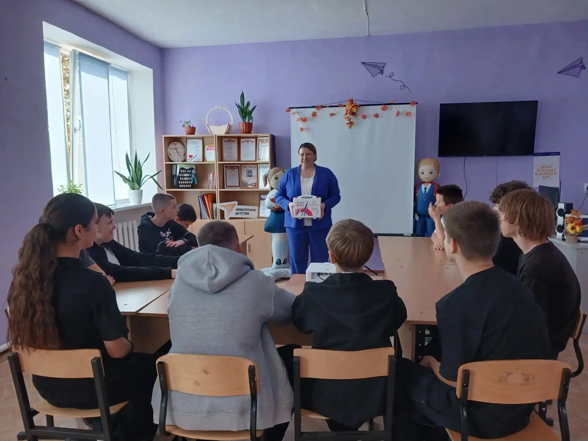 В целях профилактики девиантного поведения среди учащихся Заполосной школы был организо...