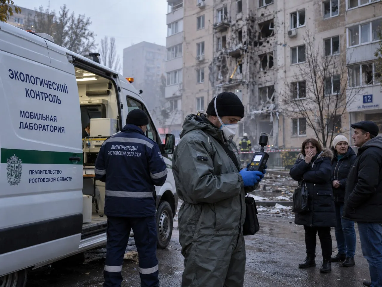🌫 Ростовчане пожаловались на странный запах после атаки ВСУ