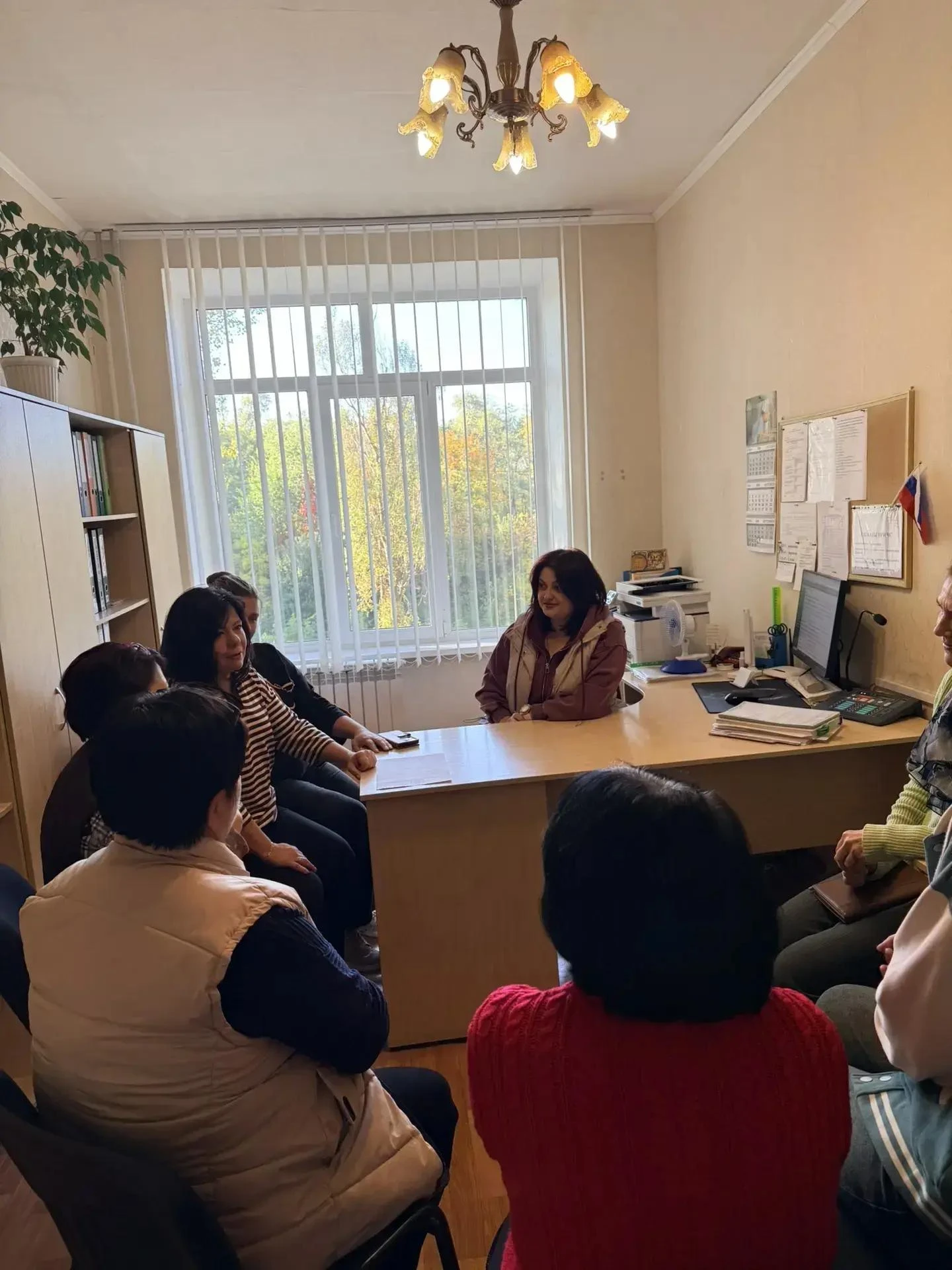 В Центрально-Городском районе Горловки прошла встреча лидера общественного мнения с жит...