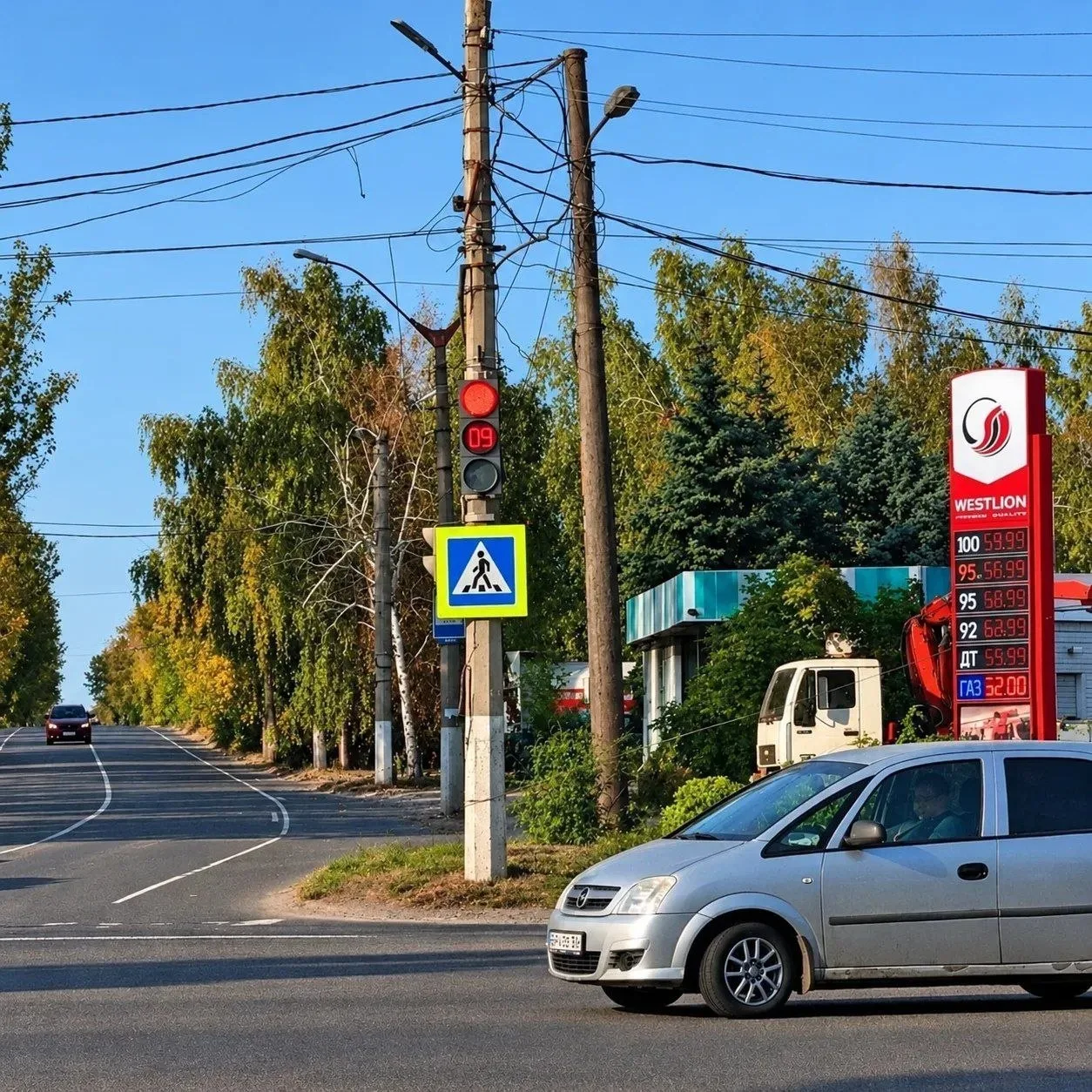 На перекрёстке «ЖБИ» установили светофоры с обратным отсчётом