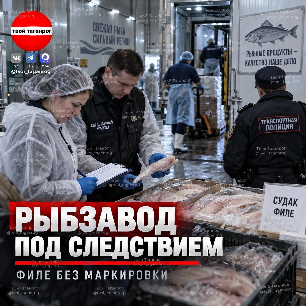 🐟 До 6 лет колонии: в Таганроге возбудили дело на директора рыбзавода