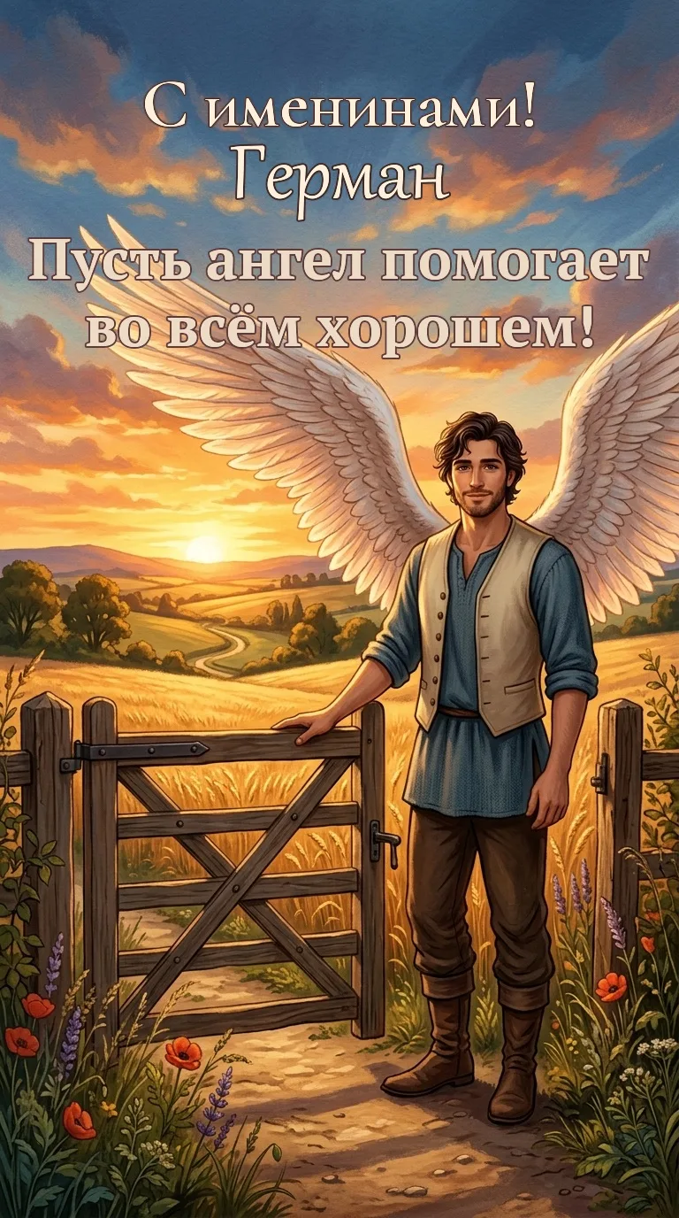 💐 10 октября — с именинами, Герман!