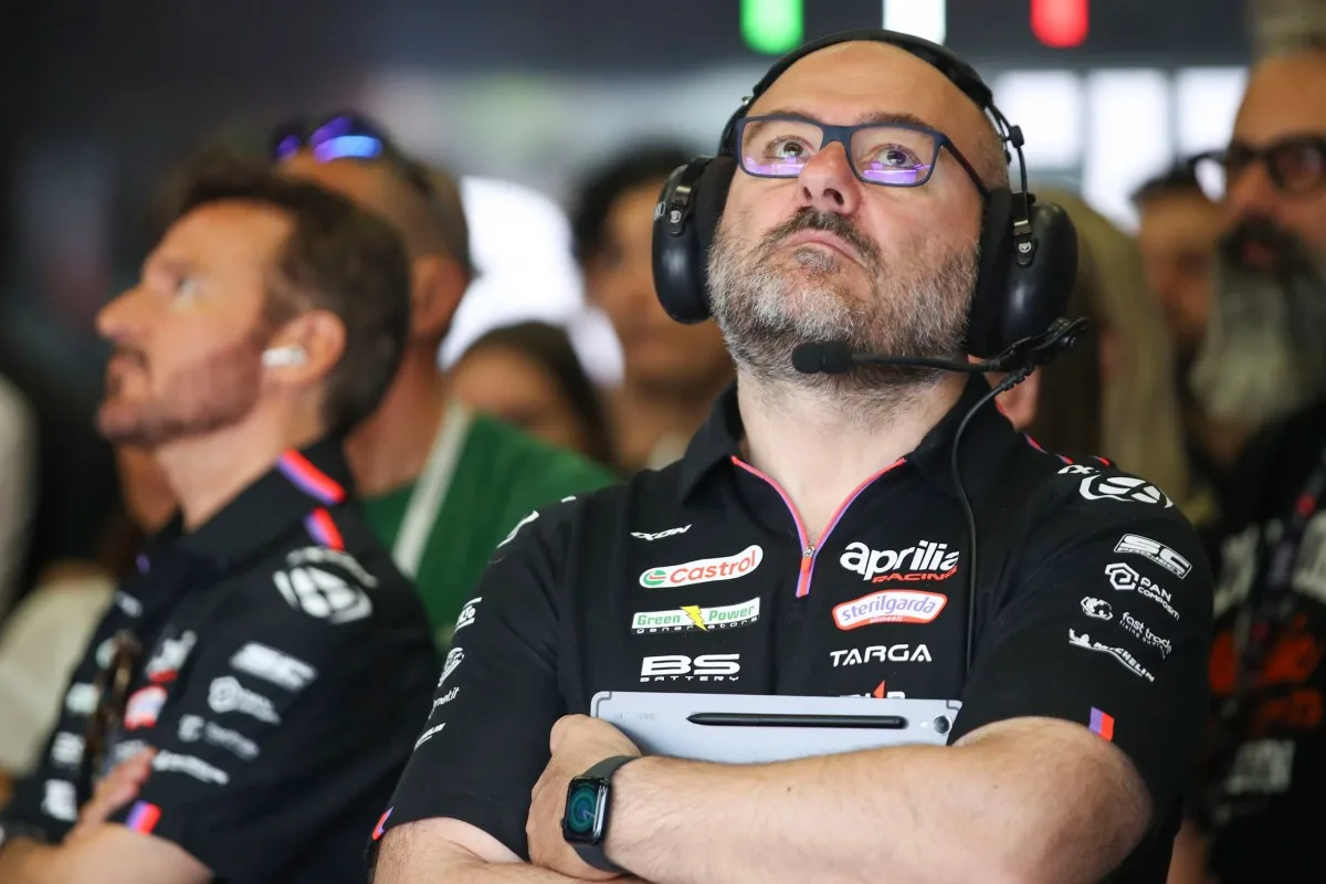 Технический директор Aprilia: шанс на титул MotoGP 2026 сейчас - 50 на 50 всего из-за д...
