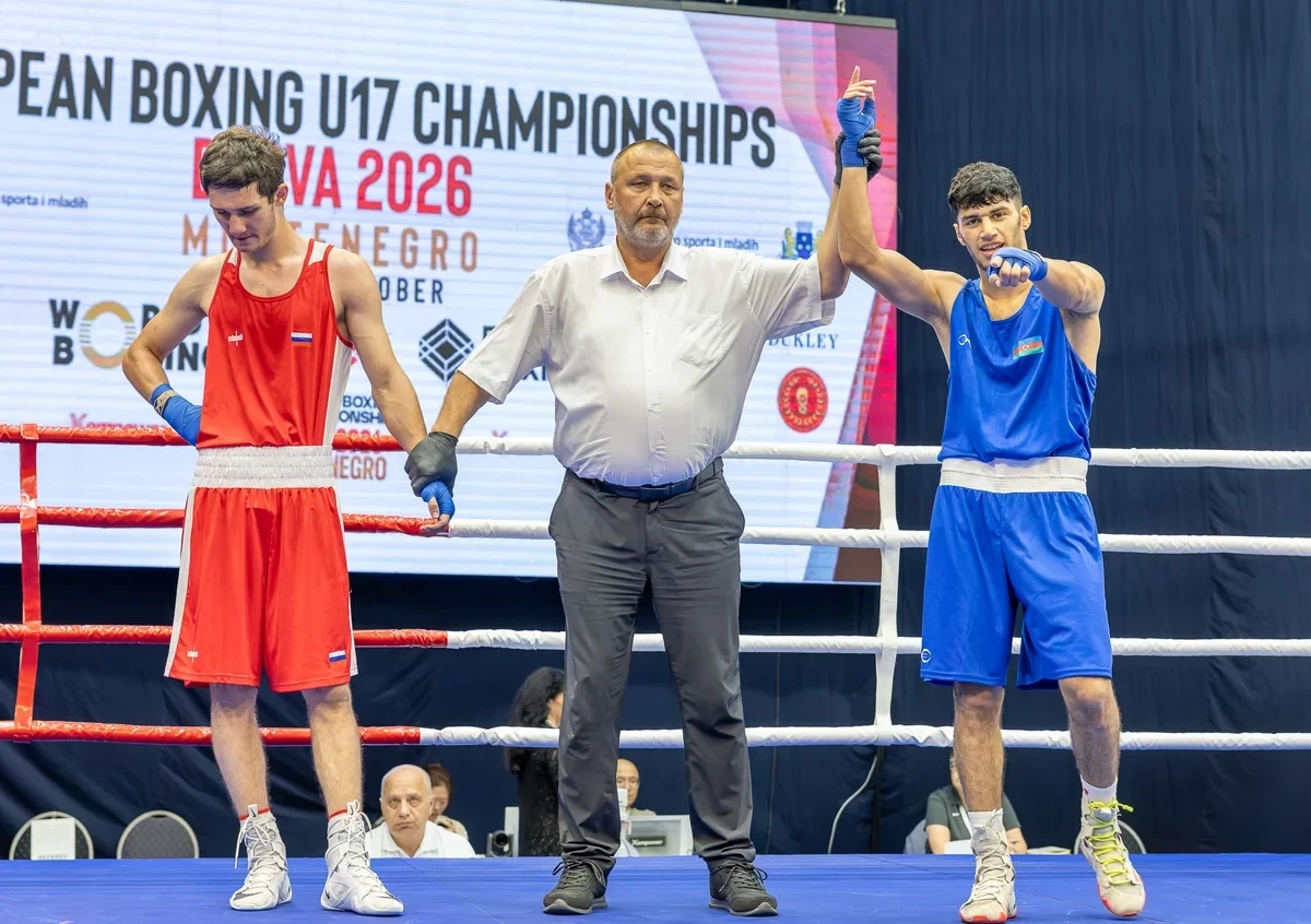 🇦🇿 Восемь азербайджанских боксеров вышли в полуфинал ЧЕ U-17 в Будве.