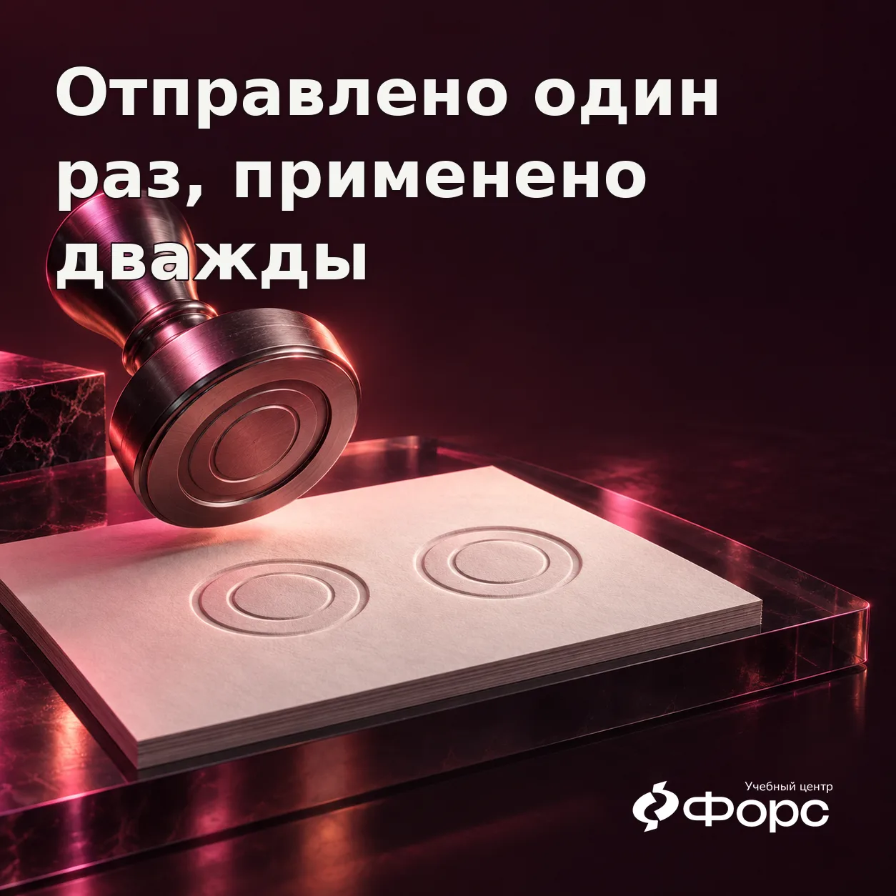 Сообщение пришло повторно — бонусы начислились дважды