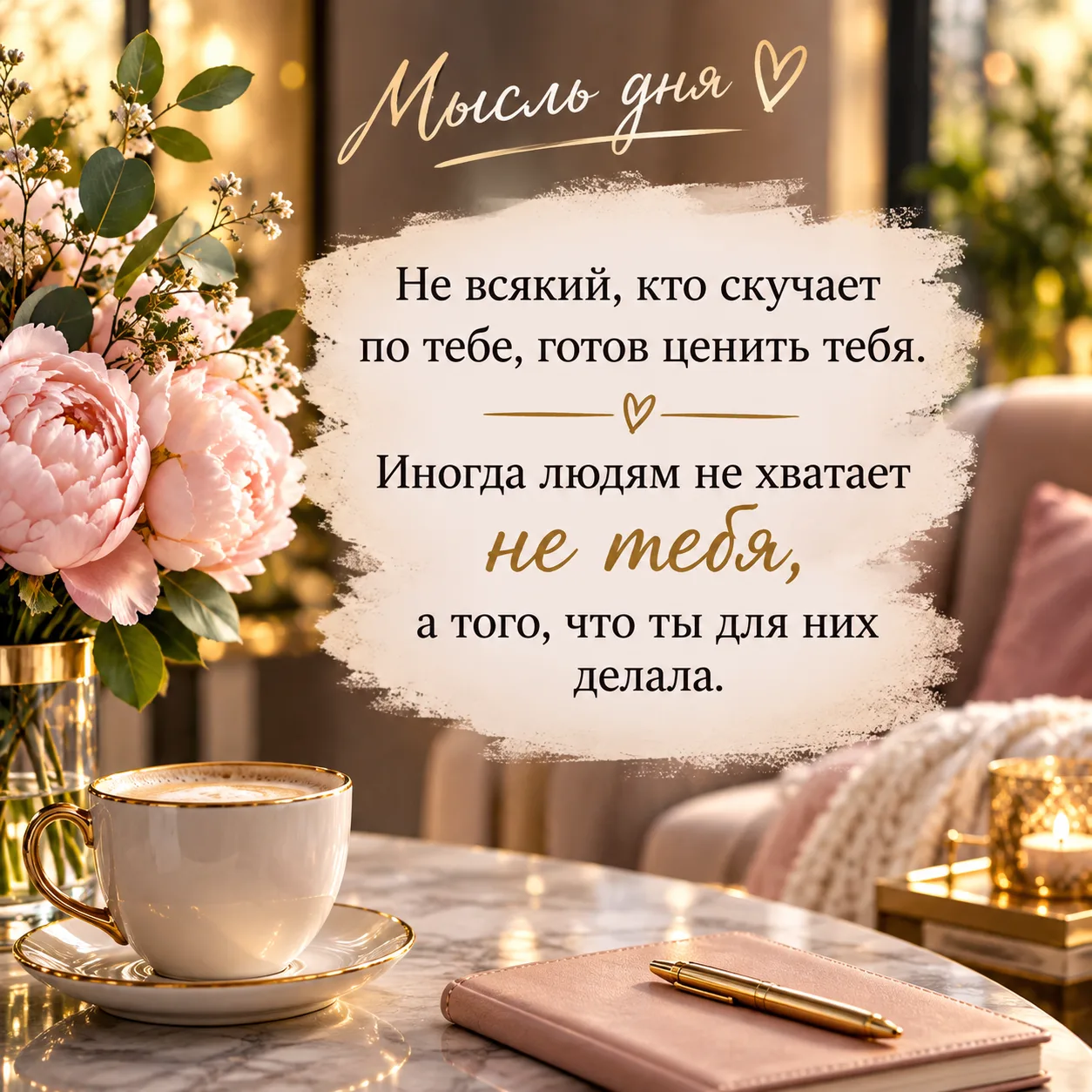 ✨ Мысль дня ❤️