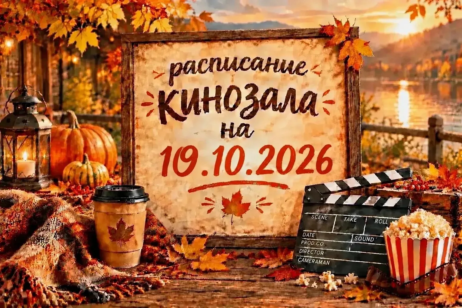 🍿РАСПИСАНИЕ КИНОСЕАНСОВ на 10.10🍿
