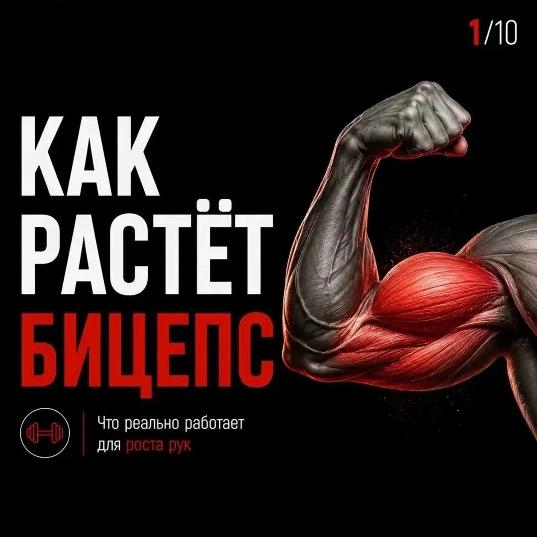 АНАТОΜИЯ БИЦΕΠСА: ΚАΚ ЗАСТАΒИТЬ РУΚИ РАСТИ