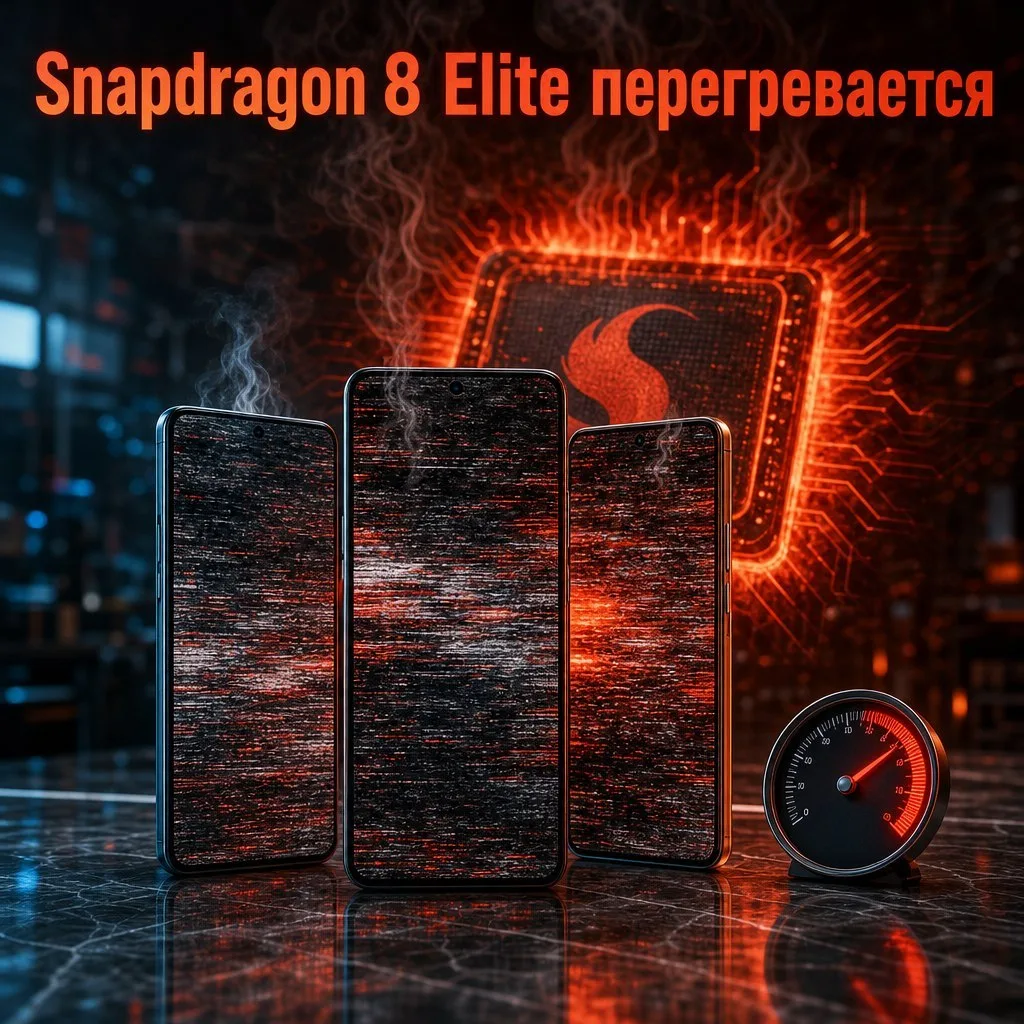 Новые флагманы на Snapdragon 8 Elite Extreme Gen 6 рандомно перезагружаются, и это прям...
