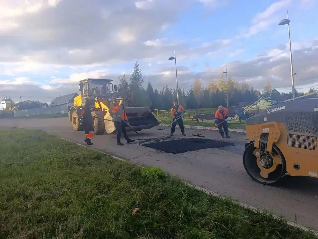 В Верхнем Услоне отремонтировали четыре улицы