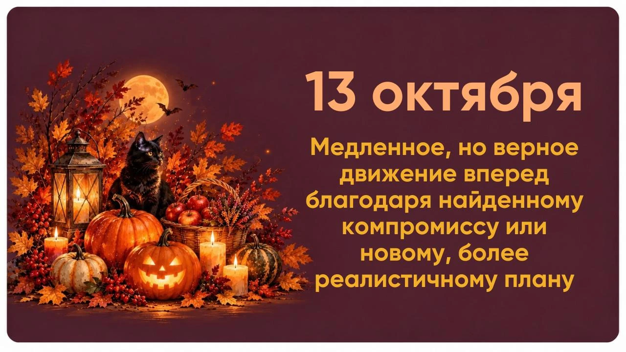 СОВЕТ ДНЯ ➡️ 13 ОКТЯБРЯ