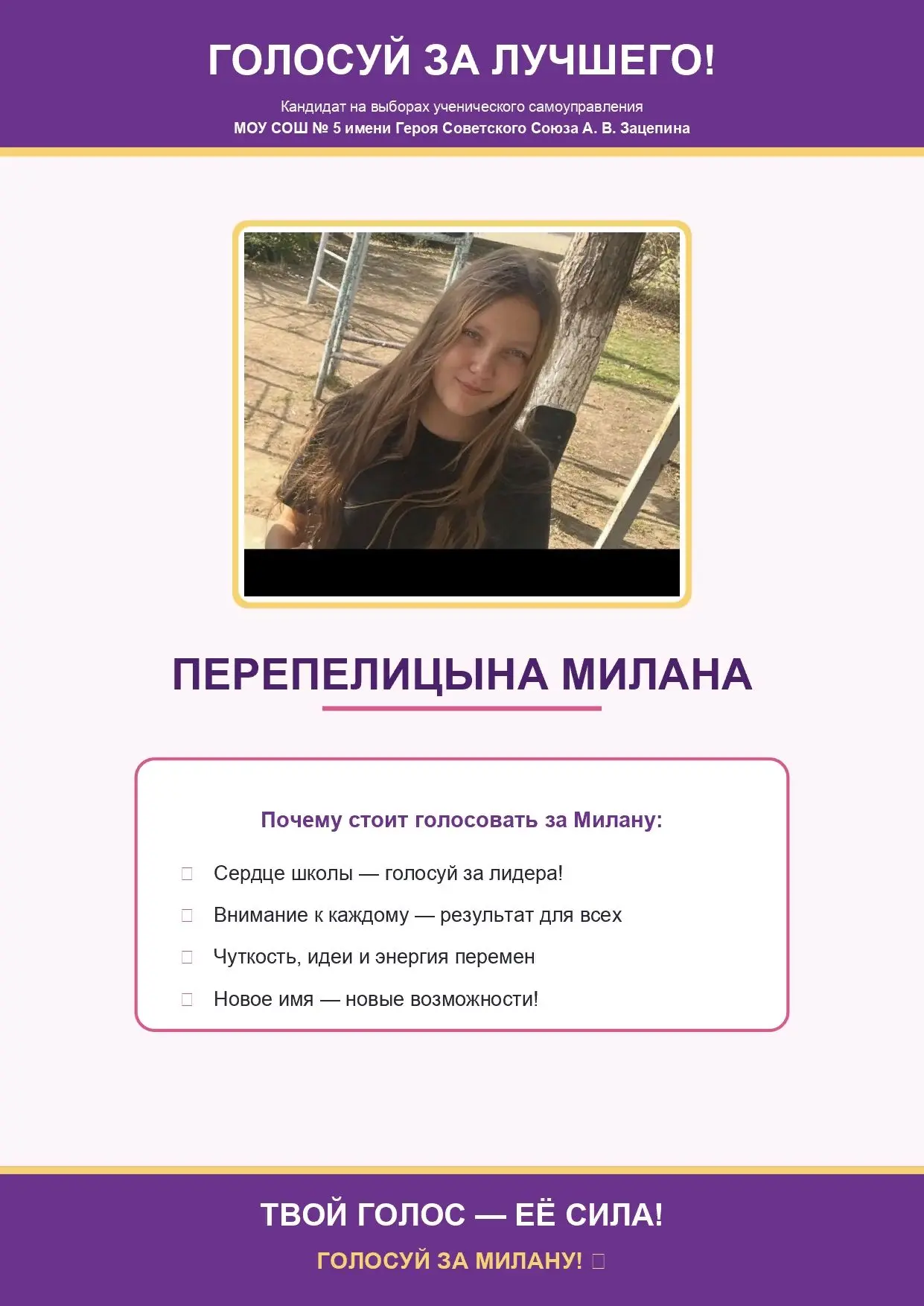 Выборы президента школы: знакомьтесь с кандидатами! 🗳️🎓