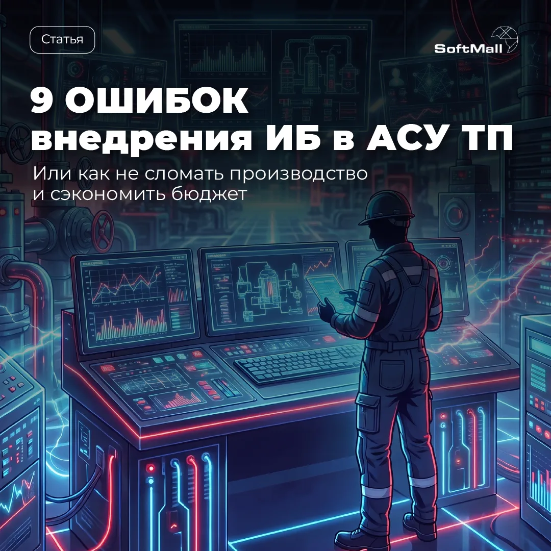 Типовые ошибки информационной безопасности автоматизированных систем