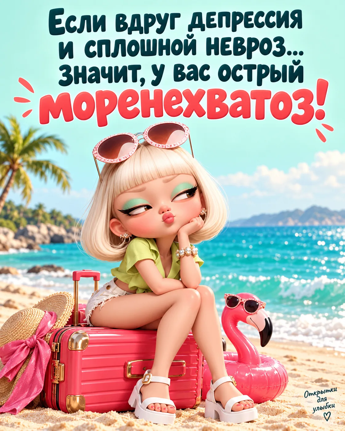 🌊 Хочу туда, где единственный срочный вопрос: купаться сейчас или после завтрака?