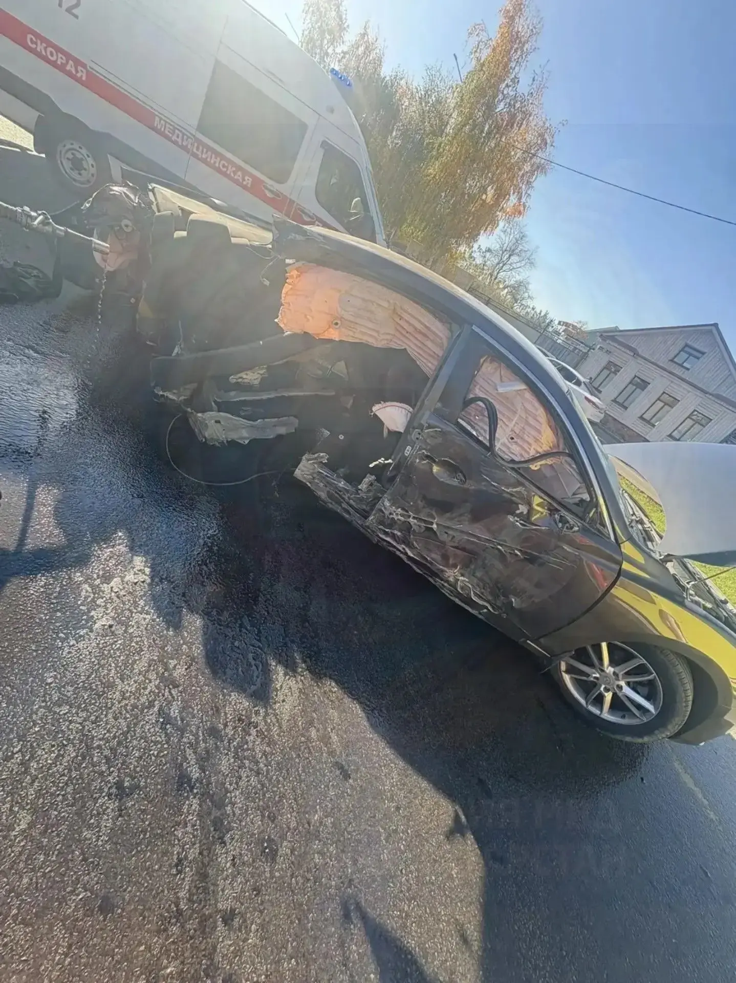 В Чистополе поездка на Mazda закончилась гибелью 19-летнего пассажира