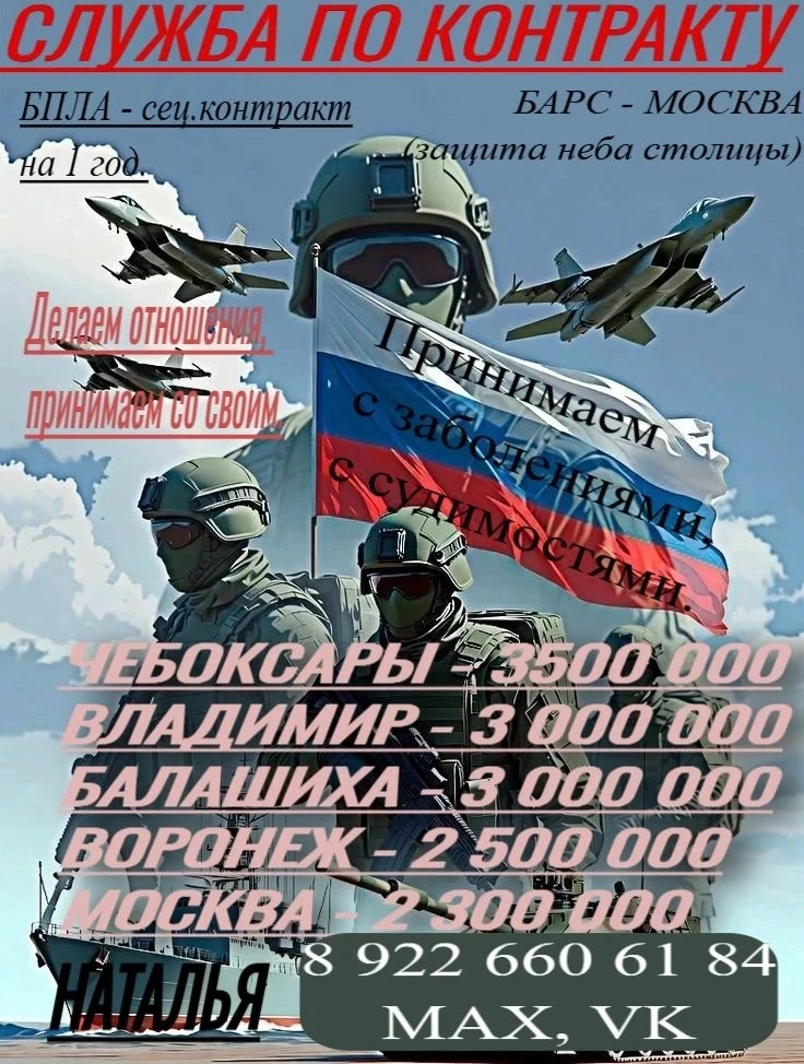 Служба по контракту для Настоящих Мужчин! 🇷🇺