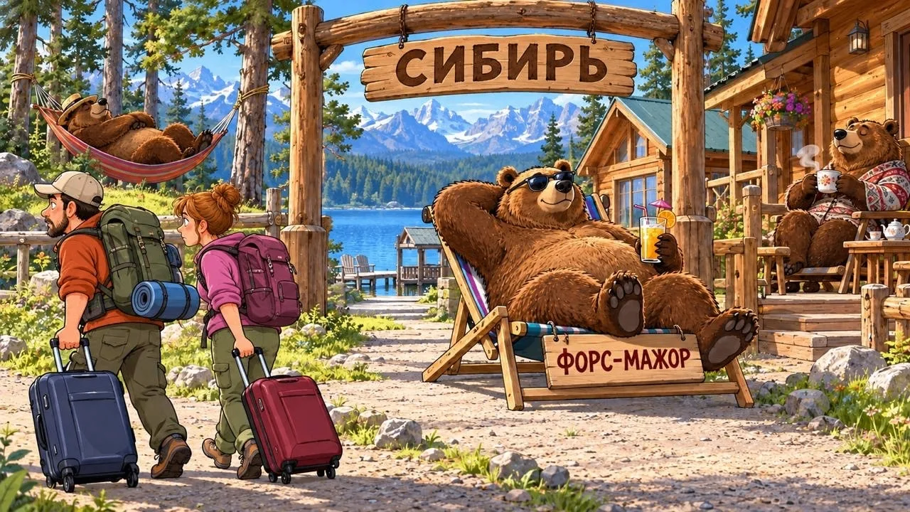 Центробанк обвинил медведей в срыве туристического сезона в Сибири 📌