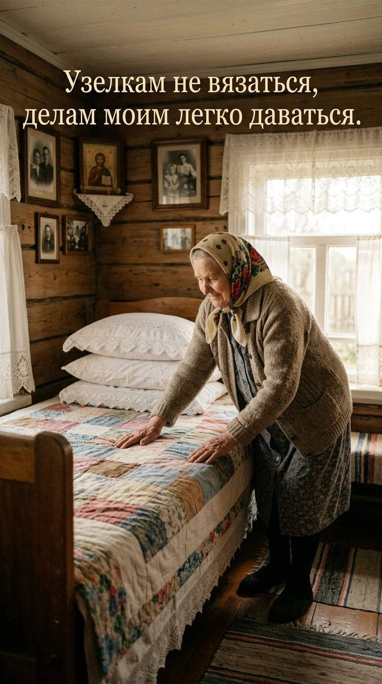 🛏️ Гладкое покрывало: утренний секрет для легких дел ☀️