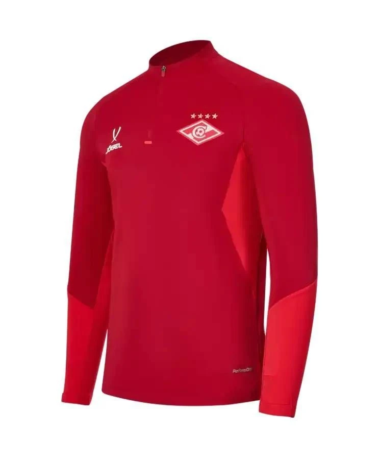 JOGEL PREMIER Джемпер тренировочный Spartak Training Zip Top. Тренировочный джемпер из ...