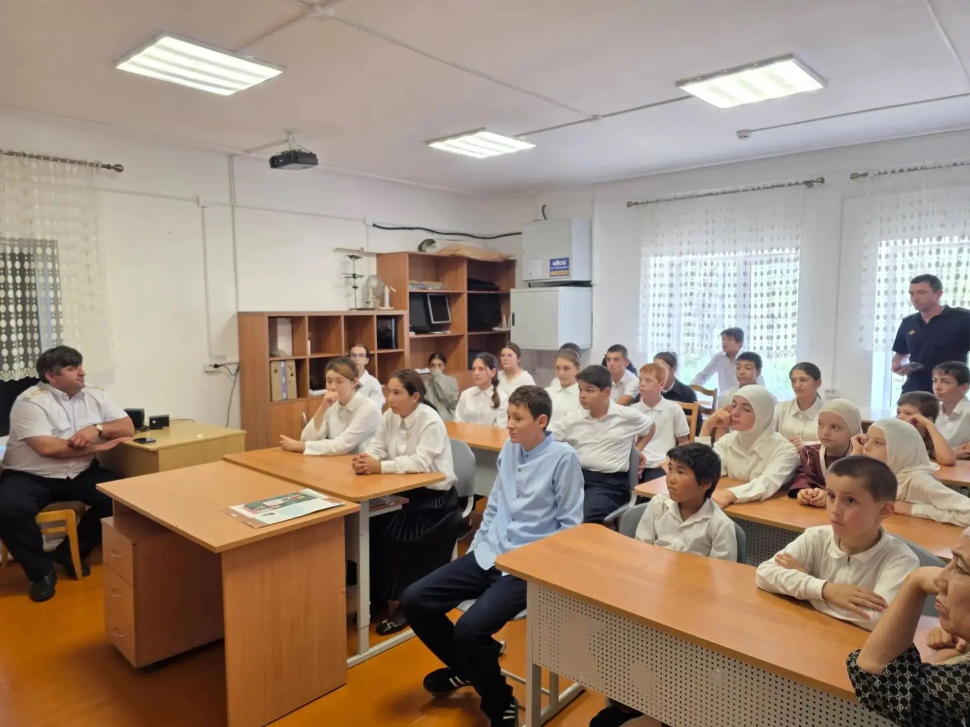 23.09.2026 года в МКОУ «Степновская ООШ» состоялась встреча учащихся 5-9 классов с госа...