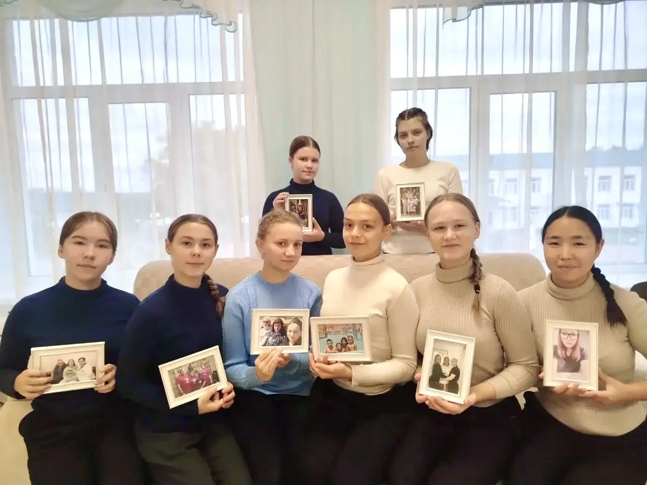 🤗Воспитанницы 1-й группы поговорили о важности семейных традиций