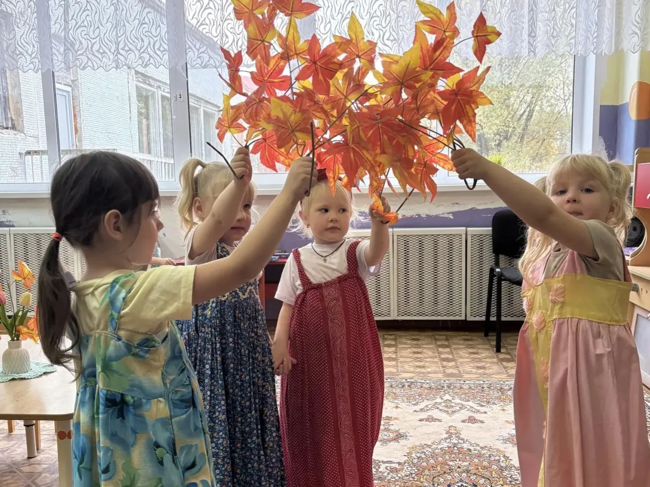 🍁 Осенний праздник в группе 7 — маленькие чудеса осени! 🍁